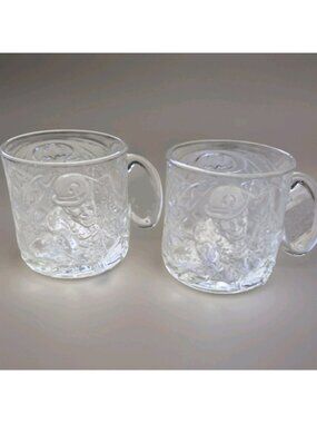 McDonald's Glass Mug Riddler Batman Forever 1995 Collectible Coffee Tea Cup